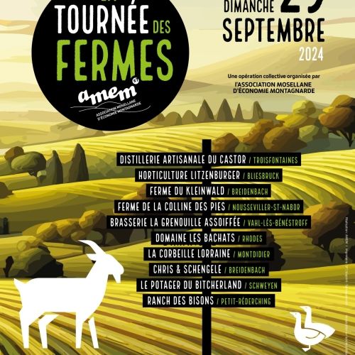 La tournée des fermes 2024 s'arrête à Bliesbruck à l'Horticulture Litzenburger